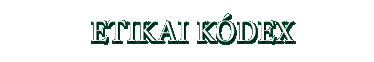 ETIKAI KÓDEX